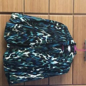 Kasper Leopard Print Jacket